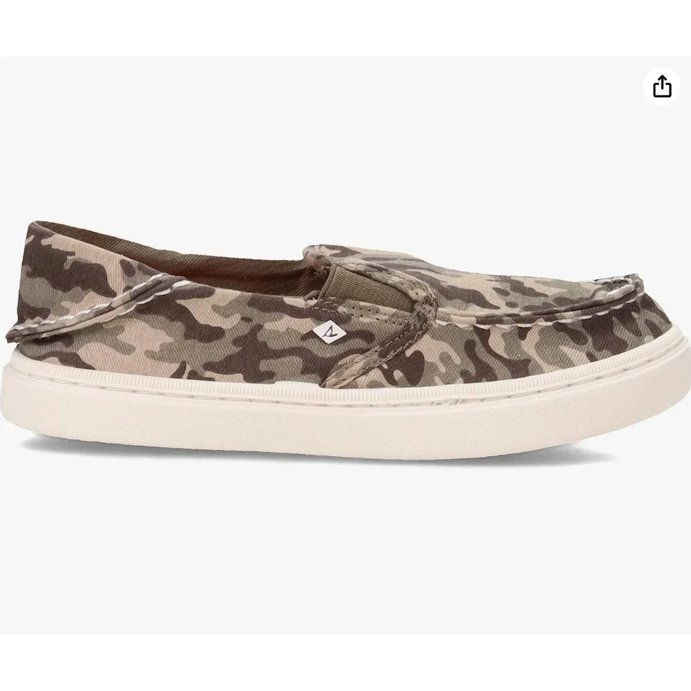 Sperry Boy's Size 7 - Child Salty Washable Camo